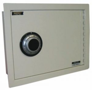 A wall safe made by American Security