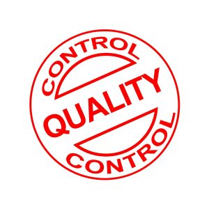 A logo reading "Quality Control"