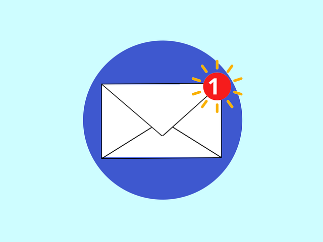 An email icon indicating a new message 